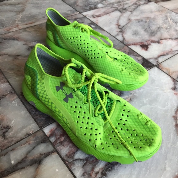 under armour neon shoes